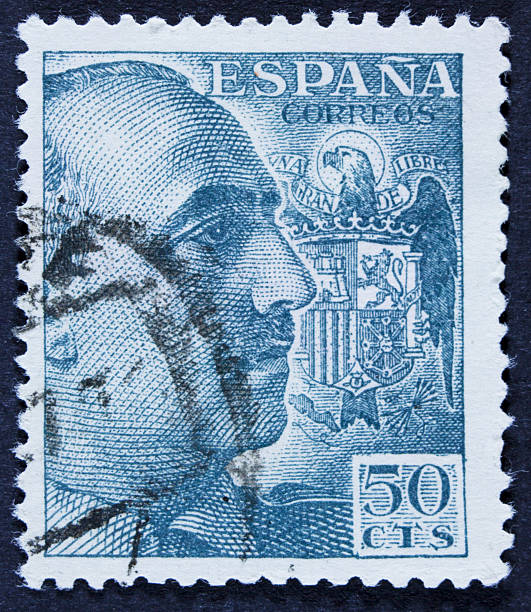 Former president on a stamp.