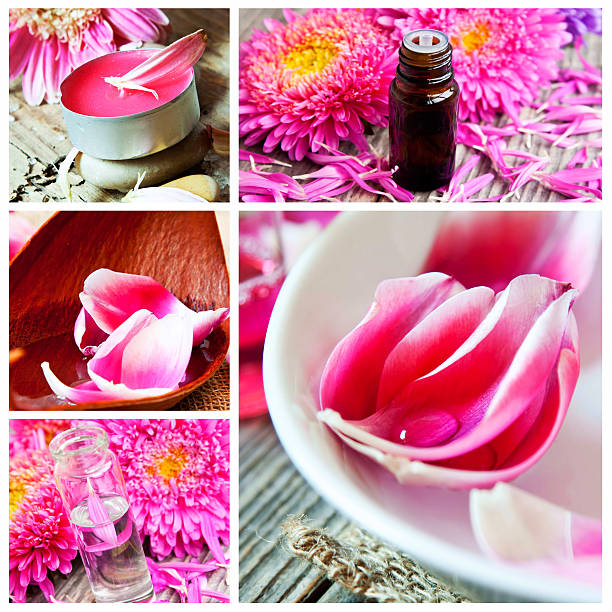 istock Spa and Aromatherapy Collage.Spa Essences Settlement 490453761