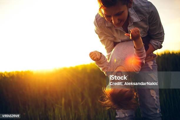 Childhood Stock Photo - Download Image Now - 12-23 Months, Adult, Autumn