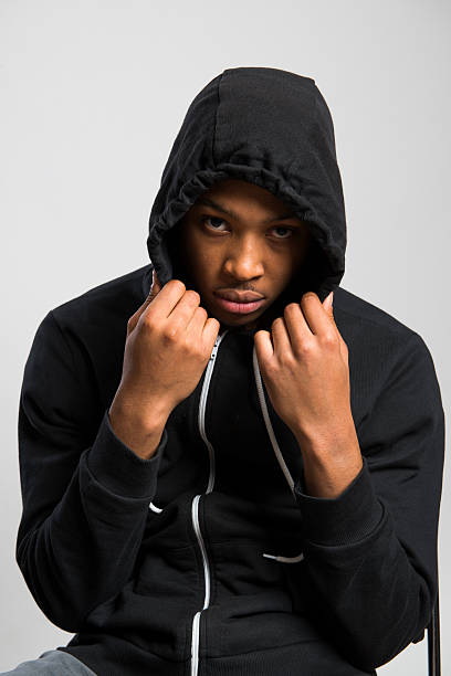 istock Young male fashion model 490457407