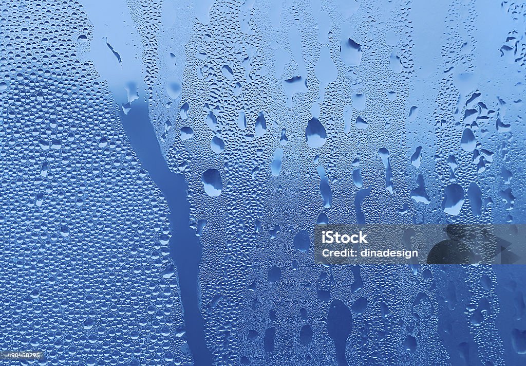 Natural water drops texture Water drops on glass Abstract Stock Photo