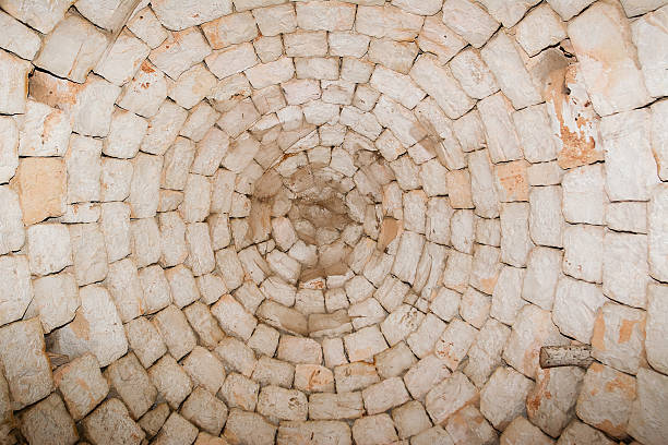 Internal Trullo detail Internal Trullo detail trulli house stock pictures, royalty-free photos & images