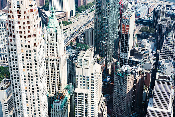 istock Manhattan view from the Freedom tower 490479926