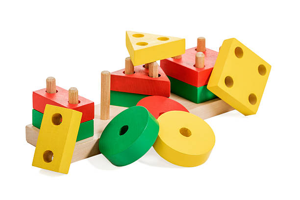 istock Wooden puzzle game for kids 490480806