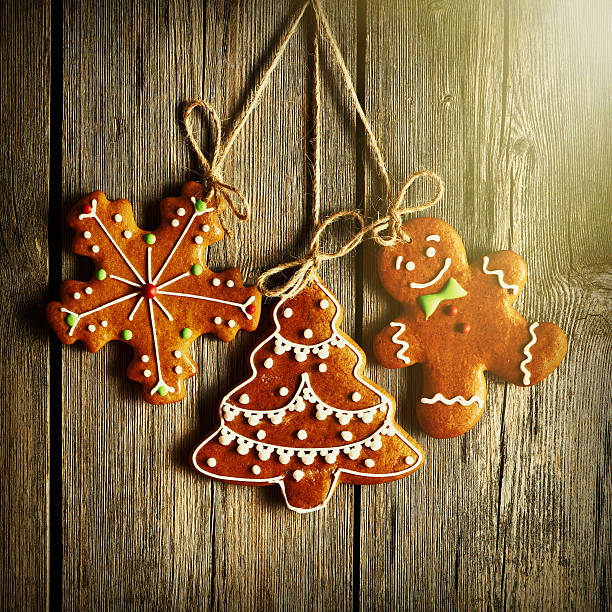istock Christmas homemade gingerbread cookies 490485528