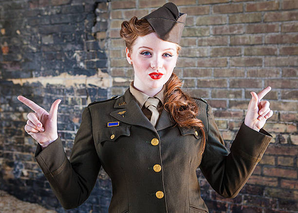 istock Army Nurse WWII - Dress Uniform 490486986