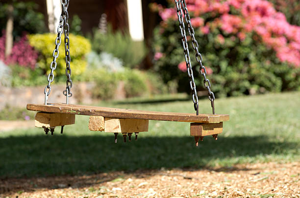 istock Wooden Swing Seat 490488520