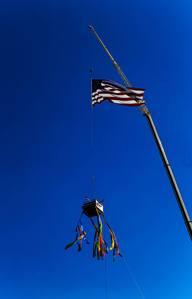 Richmond Bike Race International set up Shockhoe Bottom Richmond, VA USA  - September 17, 2015: International flags and set up for Richmond Virgina International Bike Race September 2015. Displayed in Shockhoe Bottom.  uci road world championships stock pictures, royalty-free photos & images