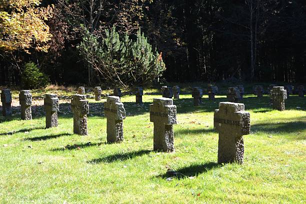 grab des unbekannten soldaten - san francisco national military cemetery stock-fotos und bilder