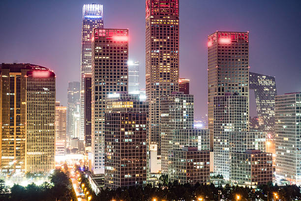 istock Beijing Central Business district buildings skyline 490518514