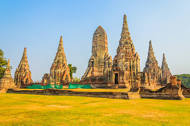 istock Wat Chai Watthanaram temple in ayutthaya Thailand 490521891