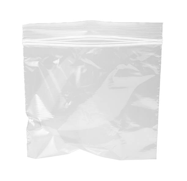 istock Resealable Plastic Bag isolated with a clipping path 490525583