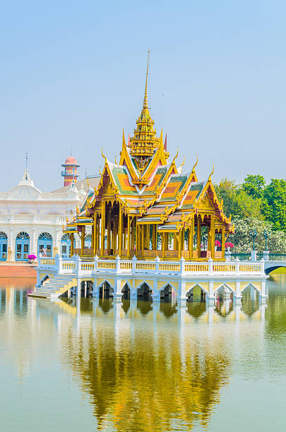 istock Architecture Bang pa in palace thailand 490526323