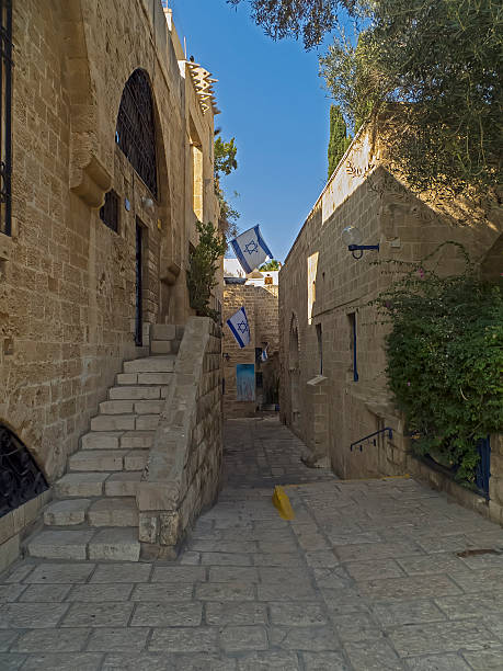 istock Street in the ancient part of Jaffa 490526687