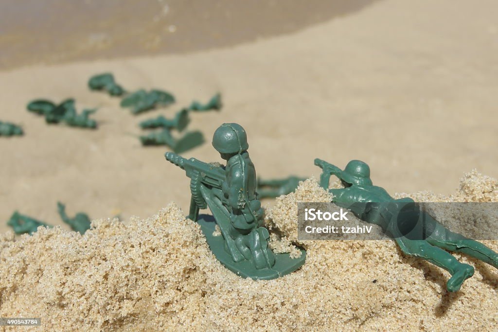 The sacrifice of heroes D-Day Landing Craft Stock Photo