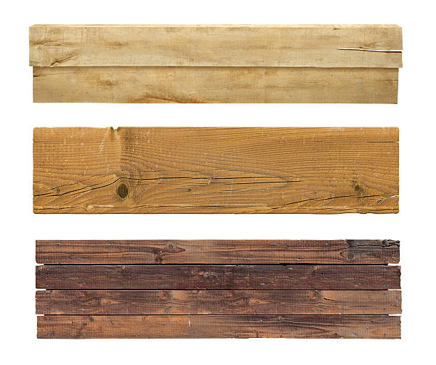 istock Wooden signs collection isolated on white background 490550042