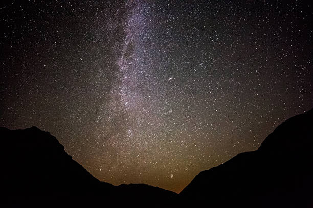 istock The Milky Way. In the mountains 490553906