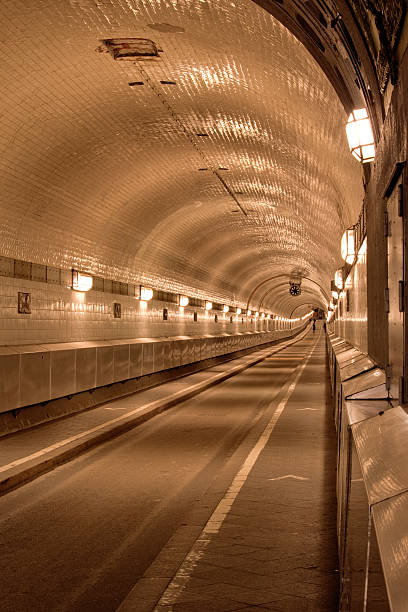 istock old elbtunnel in Hamburg 490554633