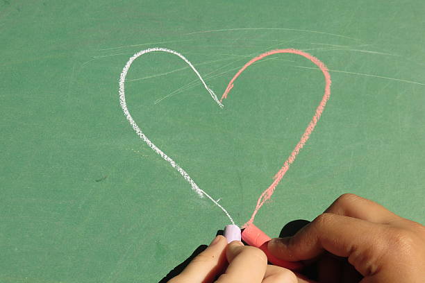 istock draws heart on the chalkboard 490555522