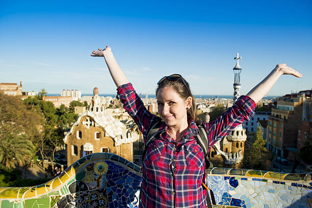 istock Woman tourist 490555553