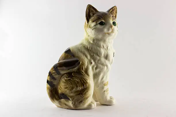 Photo of cat figure