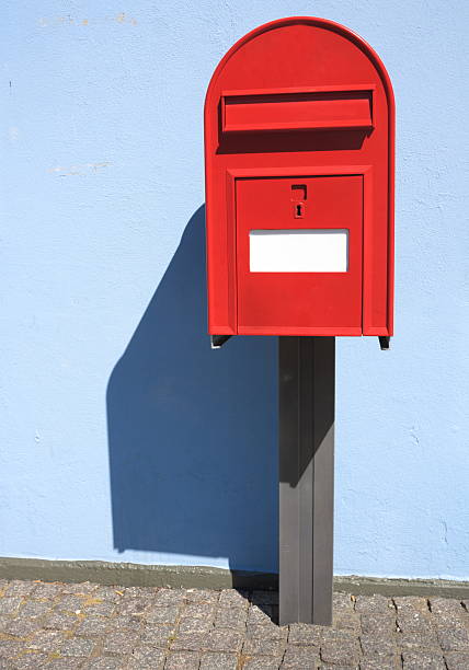 istock red postbox letterbox on the street 490556895