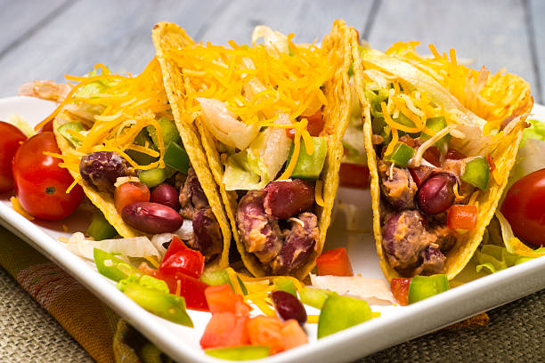 Vegetarian Bean Tacos