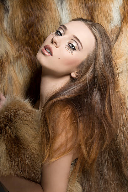istock glamour woman with creative make-up 490558389