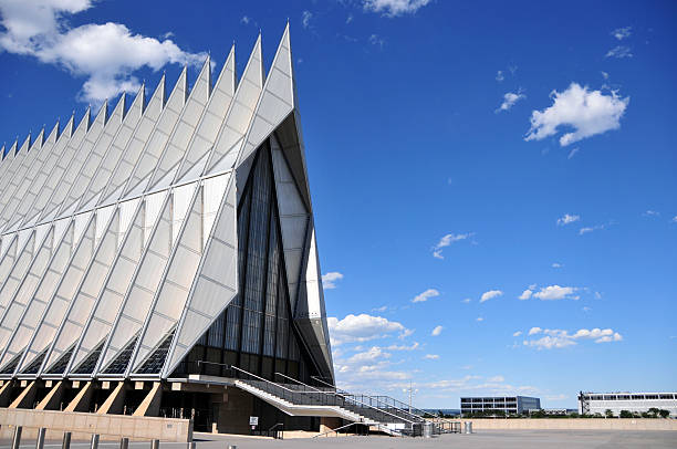 istock Air Force Academy Chapel, Colorado Springs 490558911