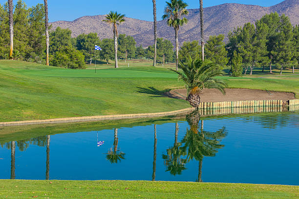 istock Golf course in Southern California 490558943