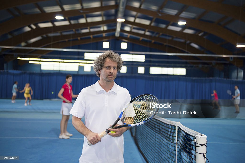 Jogador de tênis - Foto de stock de Adulto royalty-free