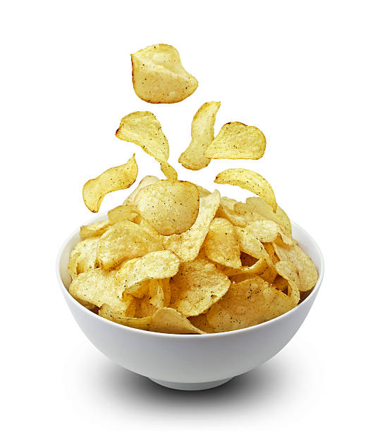 istock Bowl of potato chips 490576171