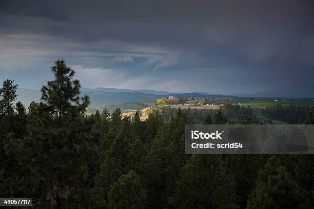 Spokane Valley View 1 Stock Photo - Download Image Now - Spokane, Valley, Castle