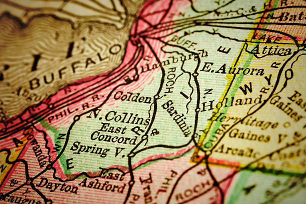 istock Erie | New York County Maps 490577490