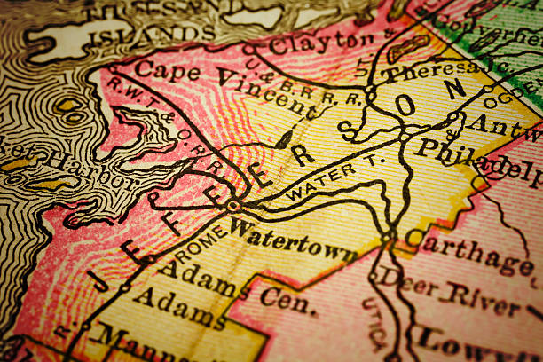 istock Jefferson | New York County Maps 490577854