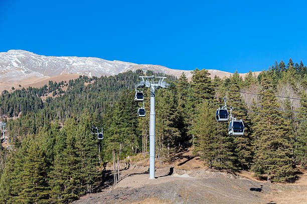 istock Ski lift in the mountains 490578825