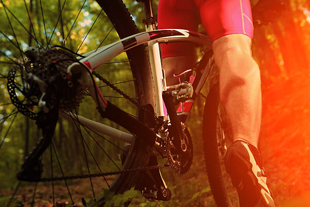 istock Mountain Bike cyclist riding outdoor 490579200