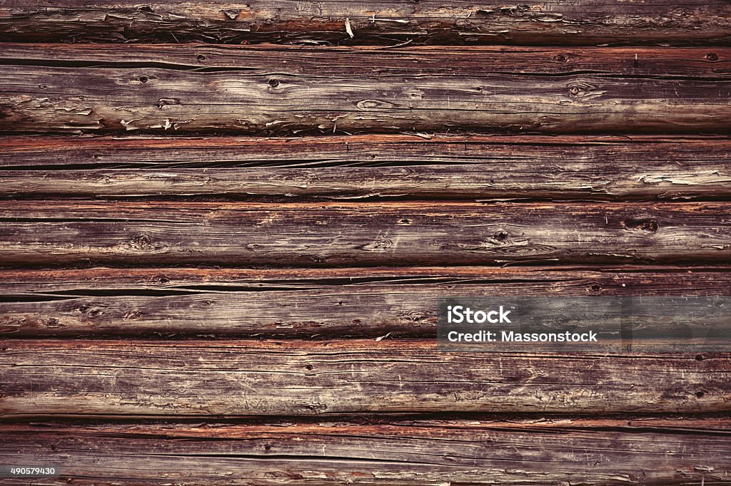 Wooden background. Wooden background. Part of old wooden house 2015 Stock Photo
