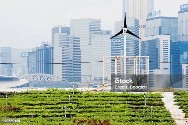 Renewable Energy Green Urban Farming In Hong Kong China Stock Photo - Download Image Now
