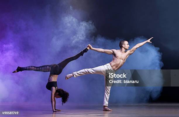 Contemporary Dance Stock Photo - Download Image Now - Dancing, Dancer, Theatrical Performance