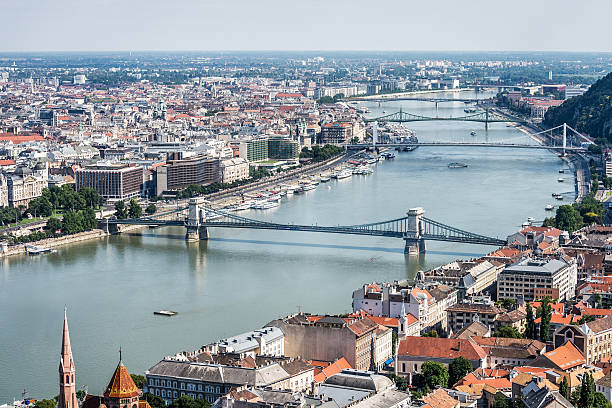 Budapest, Hungary - Aerial view