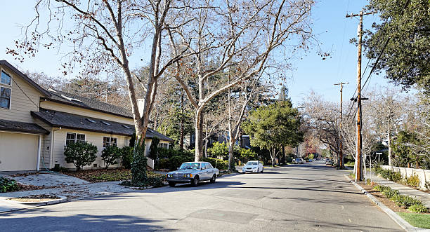 istock Street view in Palo Alto 490581901