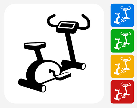 istock Workout Machine Icon Flat Graphic Design 490584092