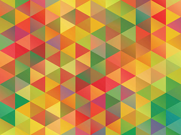 abstract triangle seamless pattern  abstract triangle background; eps10; zip includes aics2, high res jpg color block stock illustrations
