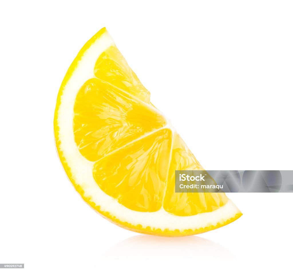 Lemon Fresh lemon isolated on white Lemon - Fruit Stock Photo