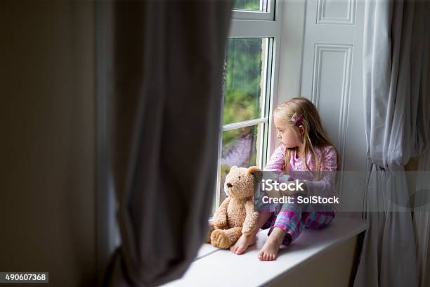 Just Wanting A Friend To Play With Stock Photo - Download Image Now - Child, Teddy Bear, Grief