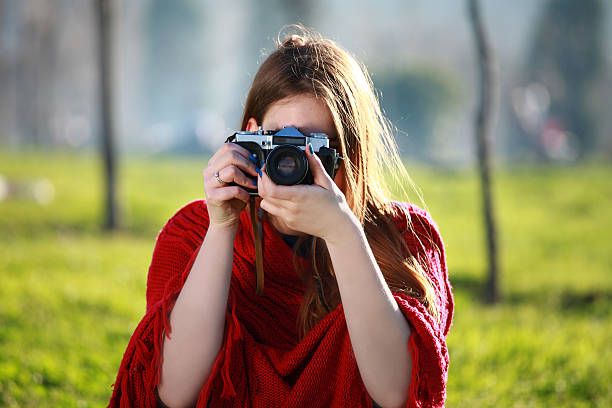 istock Female photographer 490608651