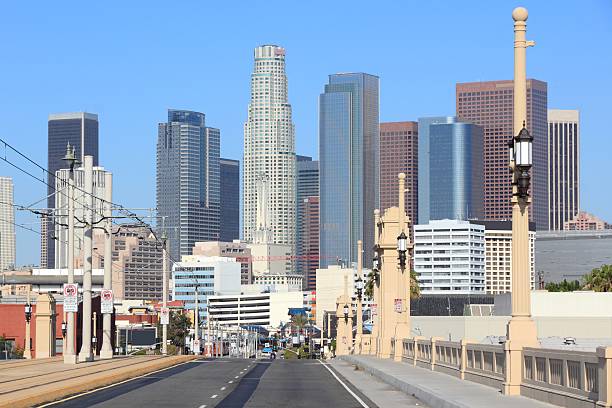 istock Los Angeles skyline 490608690
