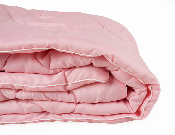 istock part of pink blanket isolated on white background 490609455