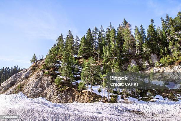 Alpine Landscape Stock Photo - Download Image Now - Aiguille de Midi, Chamonix, Clear Sky